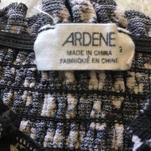 Ardene jumpsuit, shorts, black and white - Picture 2 of 7